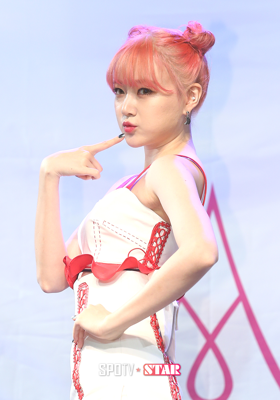 [포토S] 나인뮤지스 금조 '막내의 깜찍한 표정'