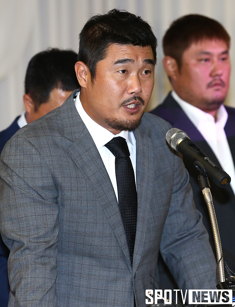 [포토S] 이호준 선수협회장 '승부조작 단호하게'