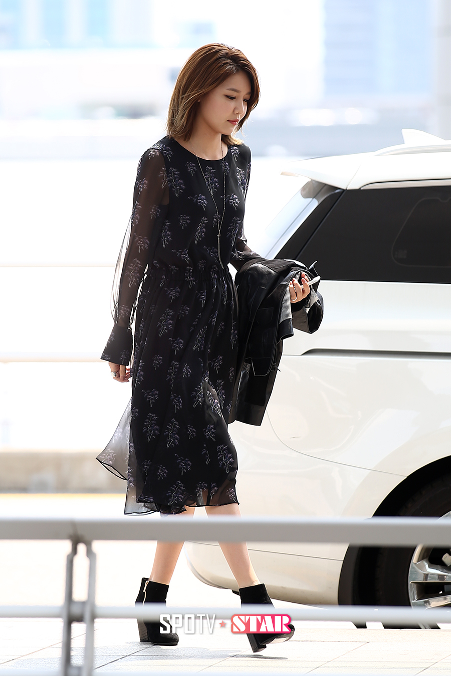[포토S] 소녀시대 수영 '티파니 사건으로 어두운 표정'