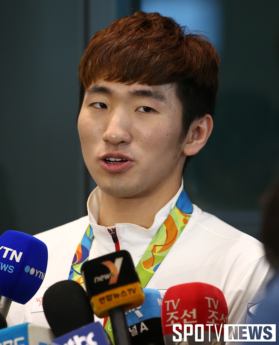 [포토S] 박상영 "전 할 수 있습니다"