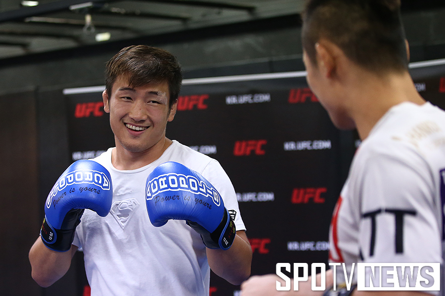[포토S] UFC 방태현 '여유 넘치는 미소'