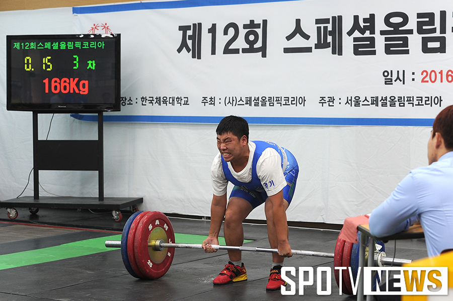 [포토S] 스페셜올림픽코리아, 이를 악물고!