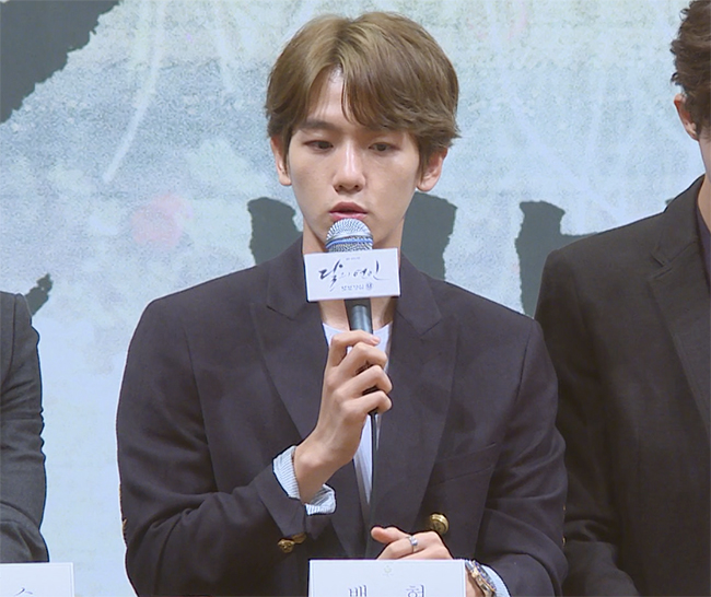 [영상] 엑소 백현 "첫 연기 도전으로 내 자신을 반성했다"