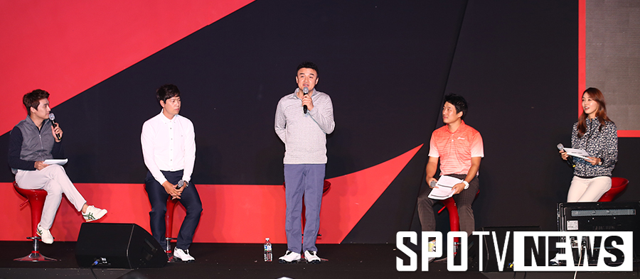 [포토S] 스릭슨 나이트샷 행사에 나선 배우 박중훈