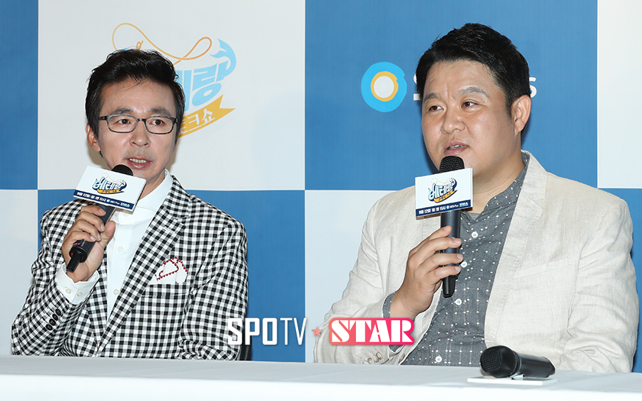 [포토S] 김국진, "김구라의 이야기는 다 '구라'입니다"