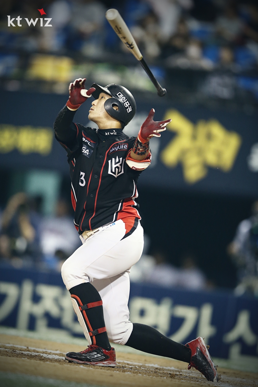 '이해창 3홈런' kt, 삼성에 13-9 승리…이승엽 2,000안타
