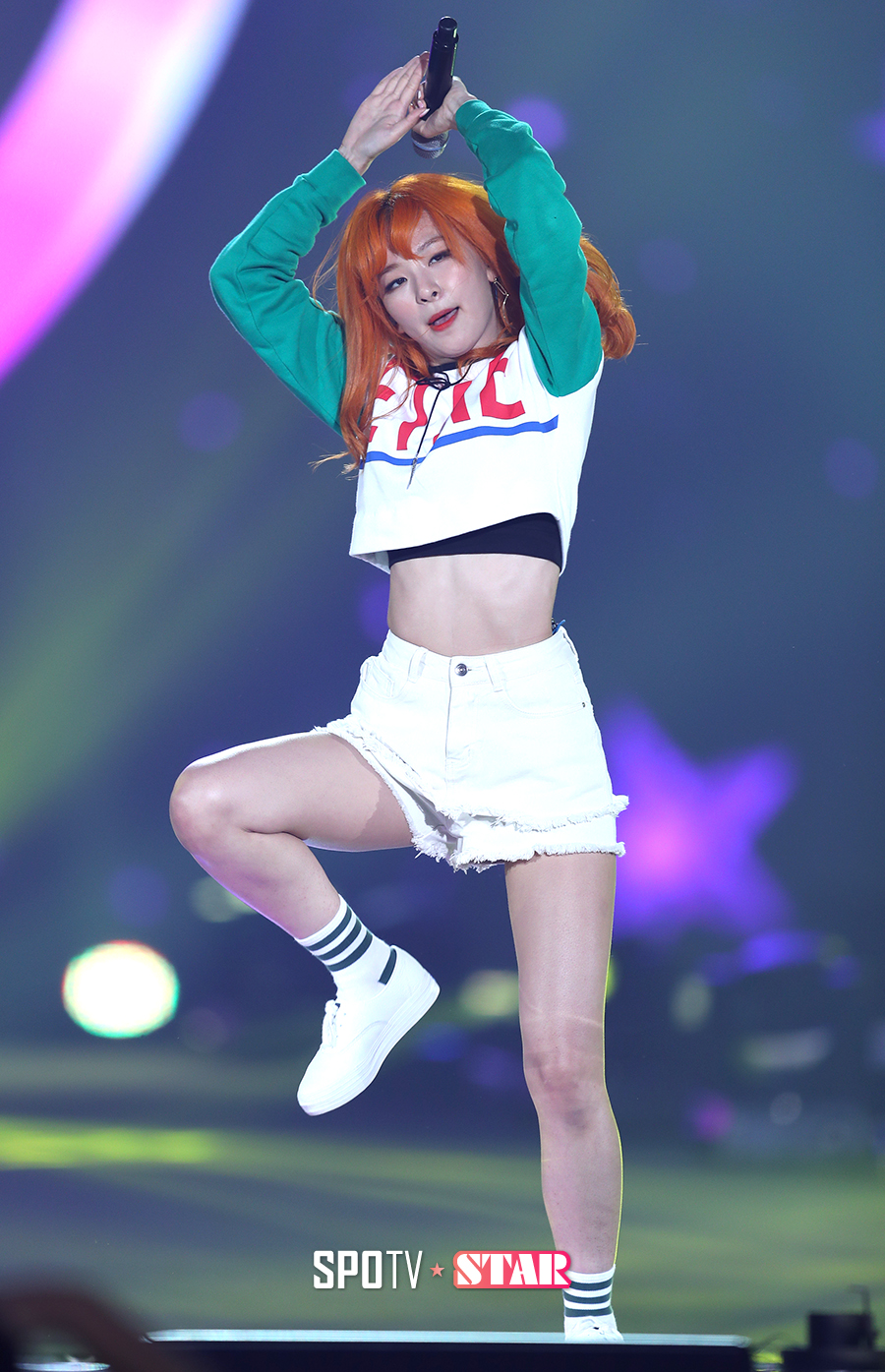 [포토S] 레드벨벳 슬기, 복근 노출 댄스