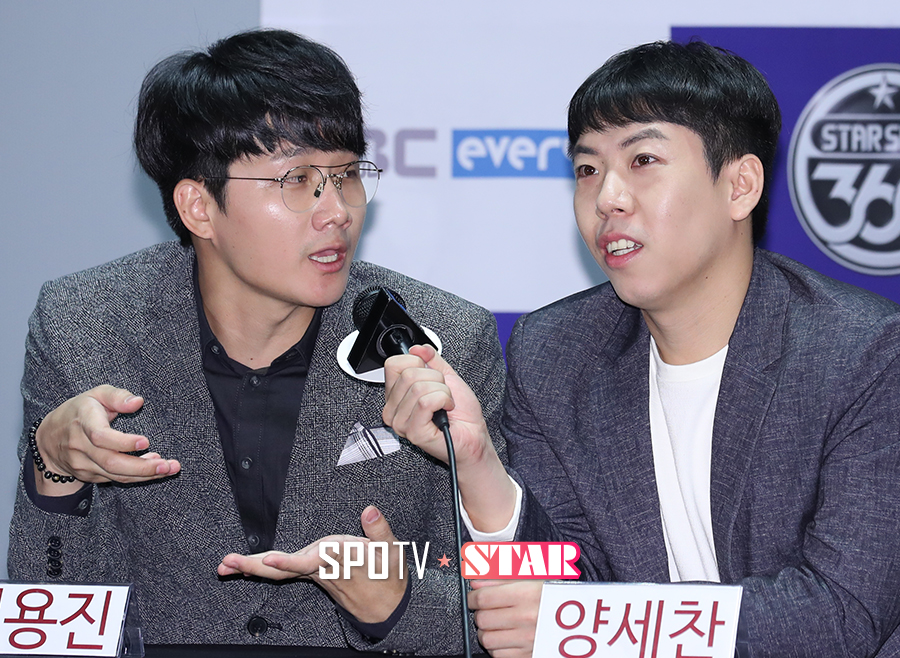 [포토S] 이용진-양세찬, "저희한테도 질문 좀"