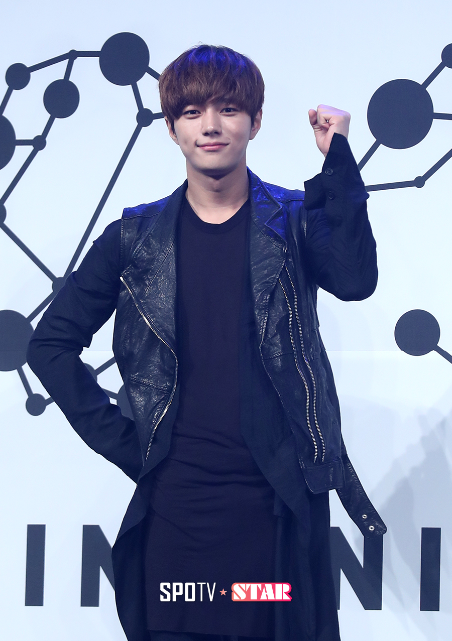 [포토S] 엘, '새 앨범 태풍 파이팅'