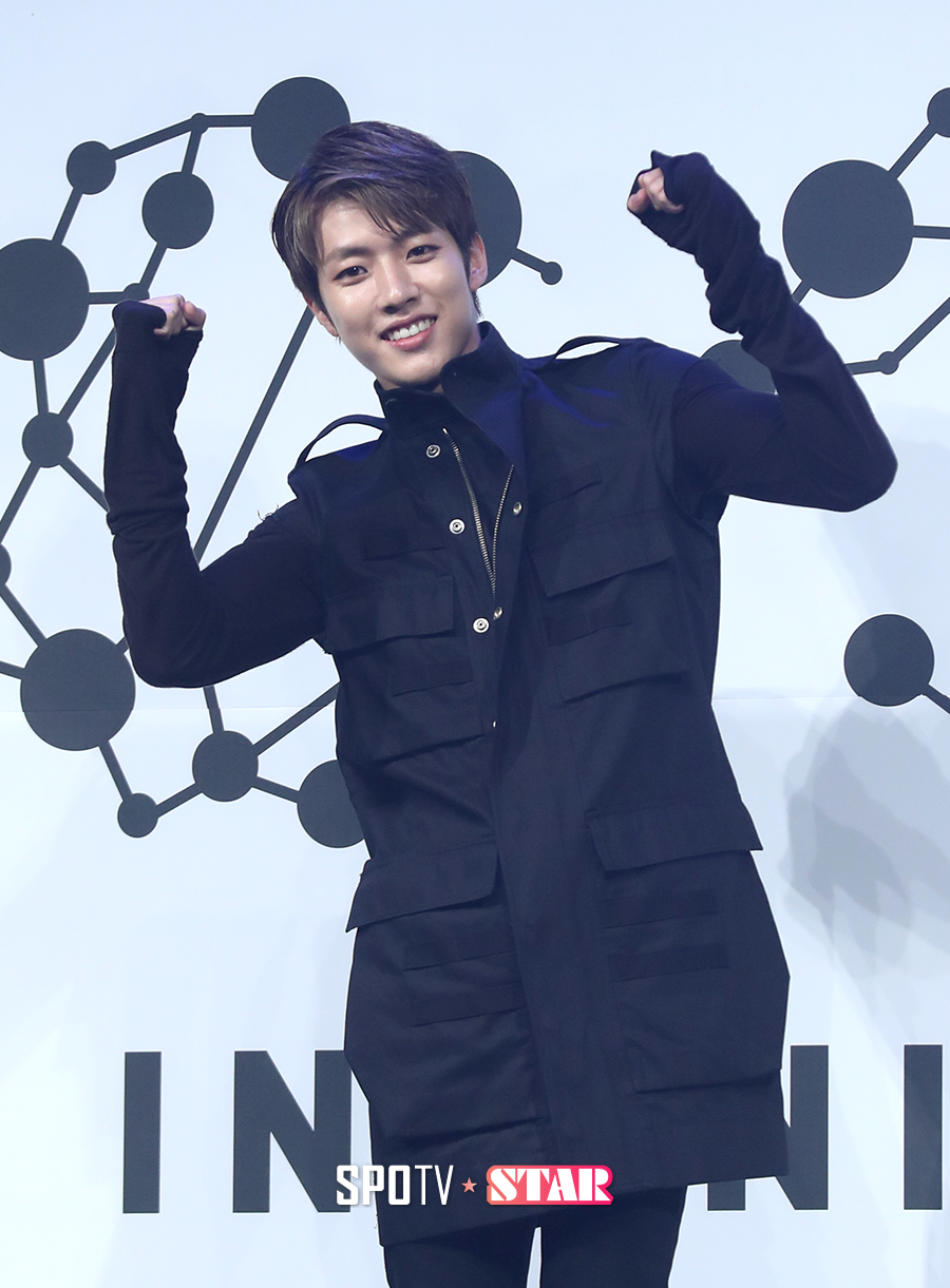 [포토S] 인피니트 이성열, '귀엽게 사진 한 방'