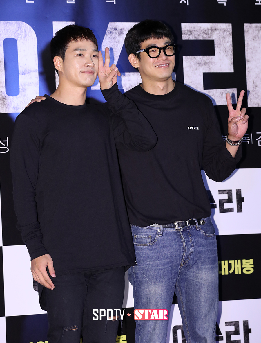 [포토S] 김기리-정석원, 포토월에 오른 의외의 조합