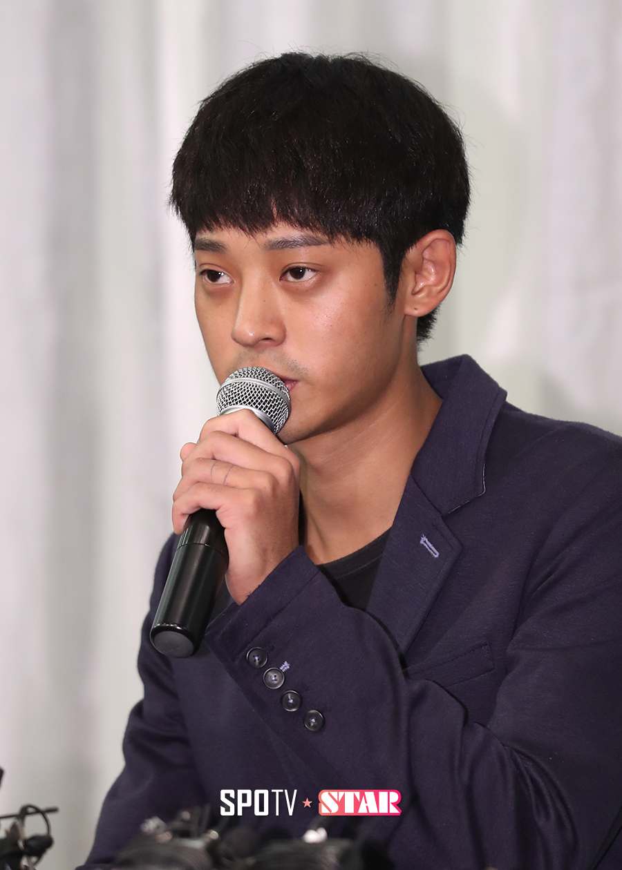 [포토S] '성추문' 입장 발표하는 가수 정준영