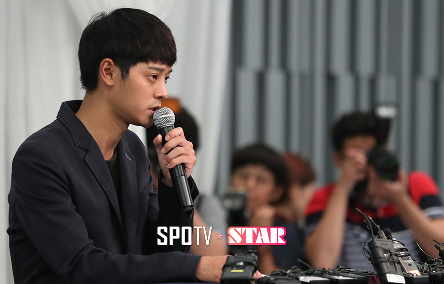 [포토S] 정준영, "방송 하차는 제작진의 의사에 따를 것"