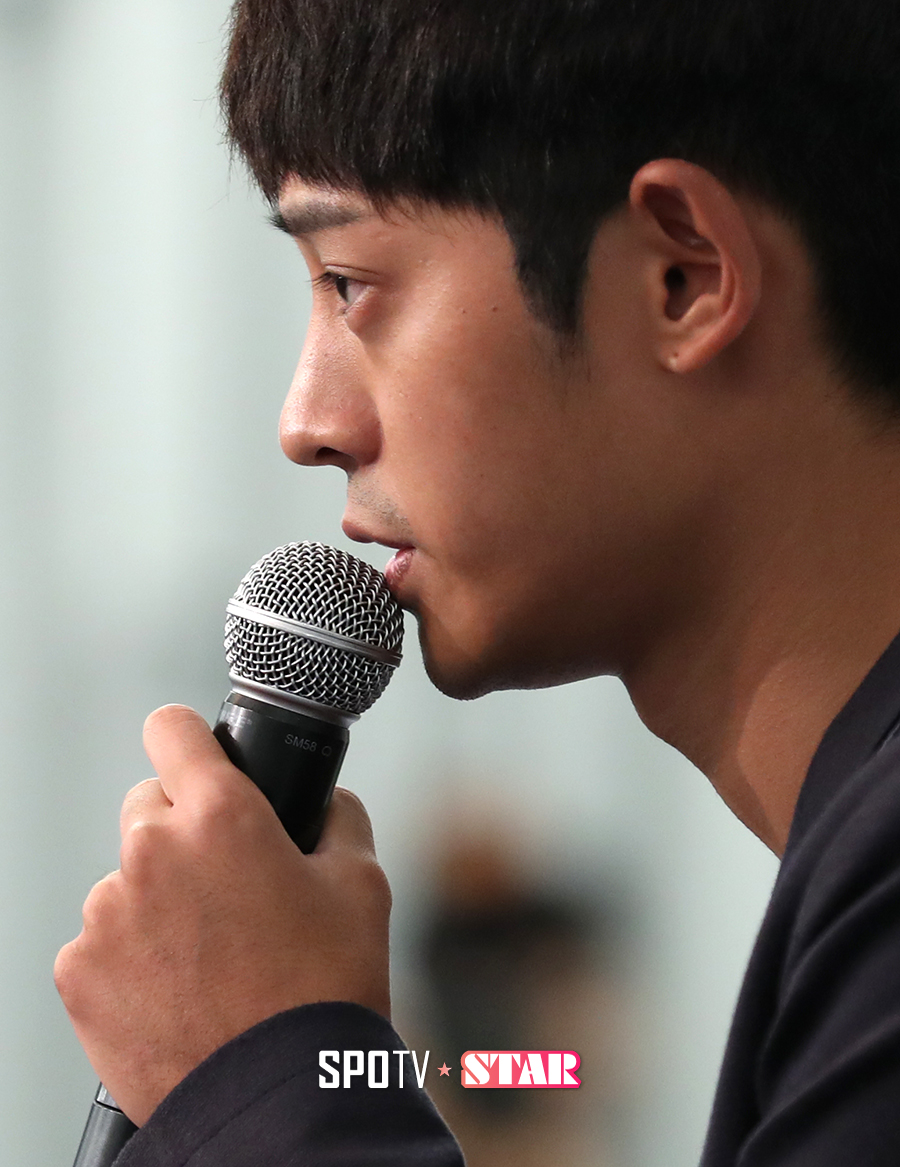 [포토S] '성추문' 긴급 기자회견 연 가수 정준영