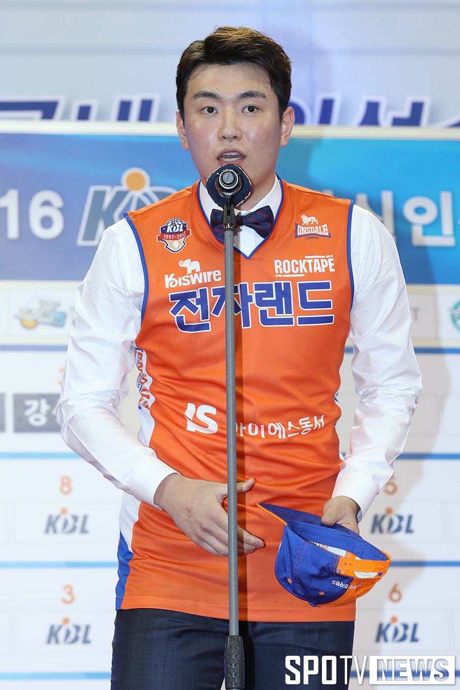 [포토S] 소감 말하는 전자랜드 강상재