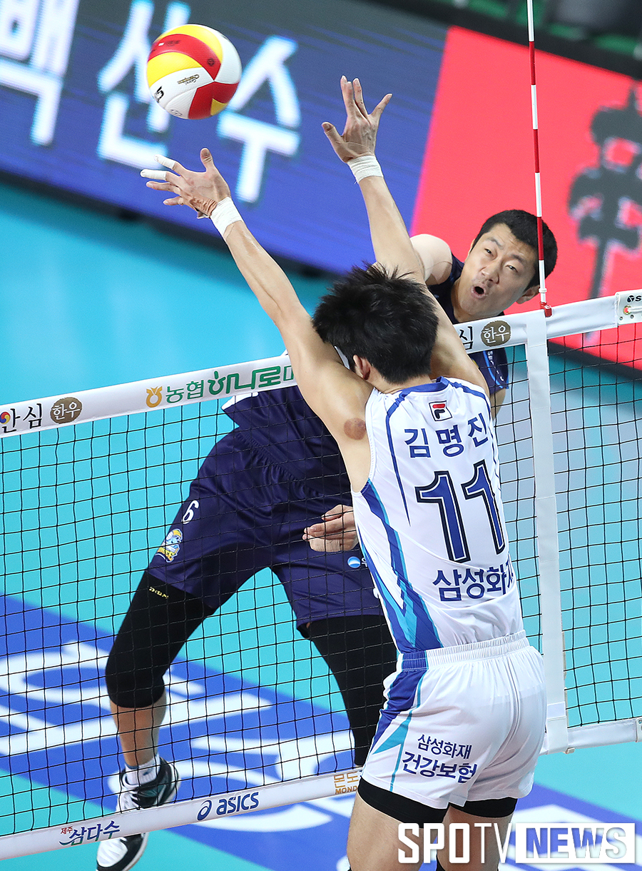 [포토S] 나경복, '머리 빡빡 밀었어요'