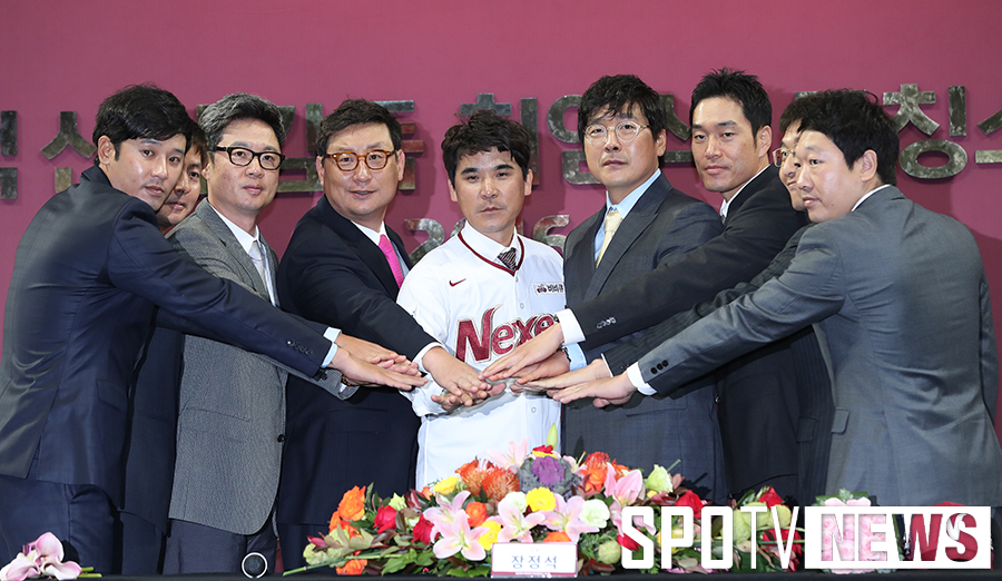 [포토S] 새로운 넥센을 이끌 감독과 코치진