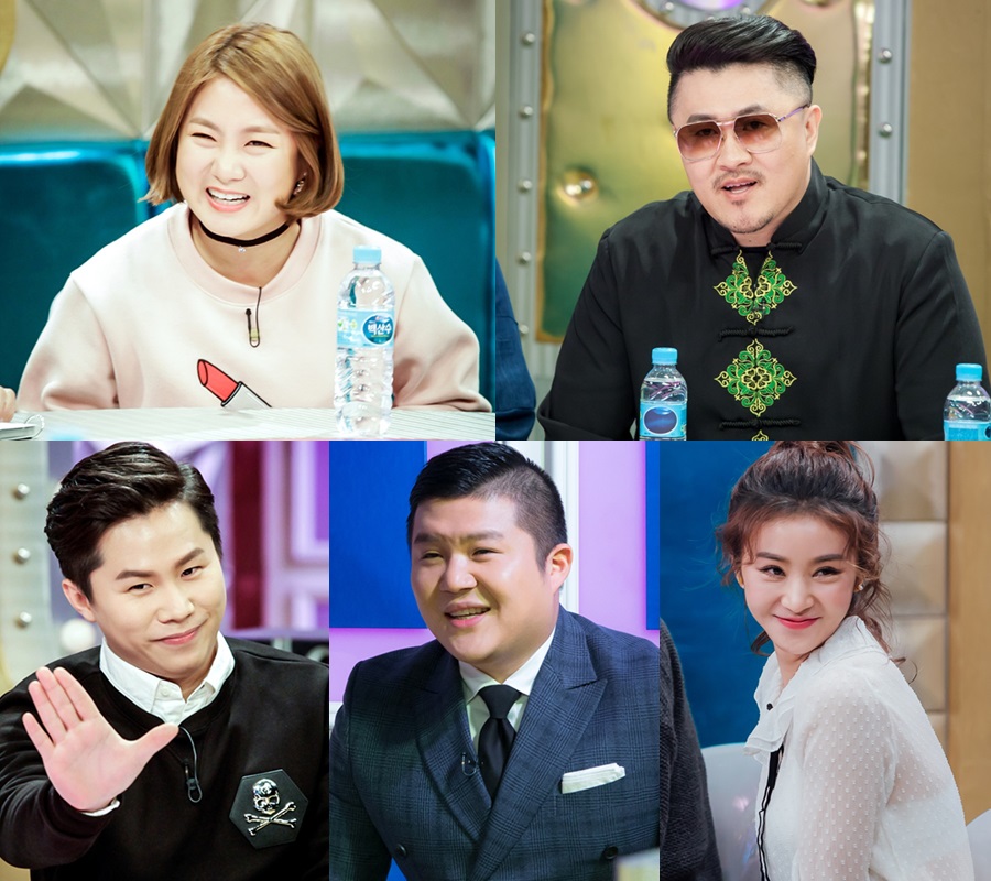 [‘라스’ 500회③] 박나래-양세형-데프콘-조세호-차오루, 라스가 발굴한 스타5