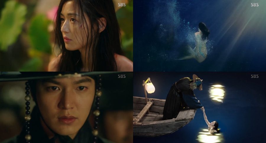 이민호X전지현 '푸른 바다', 시청률 16.4%로 수목극 1위