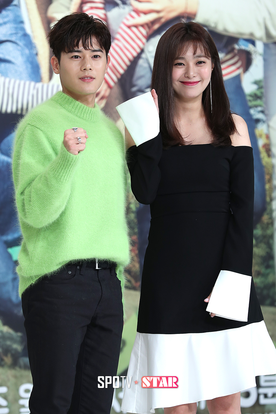 [포토S] 김동준-이영은, '10살 나이차 느껴지지 않네'