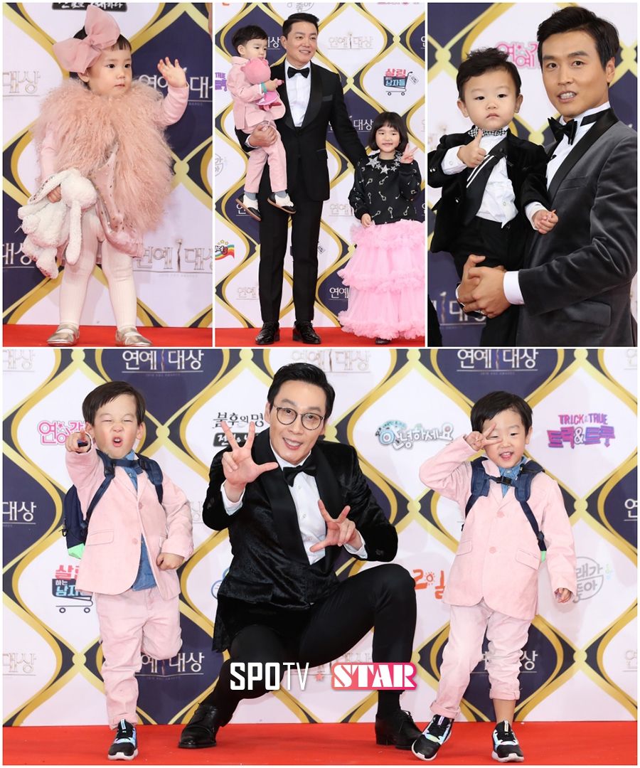 [포토S] 2016 KBS 연예대상, 귀여움 독차지한 '슈돌' 식구들