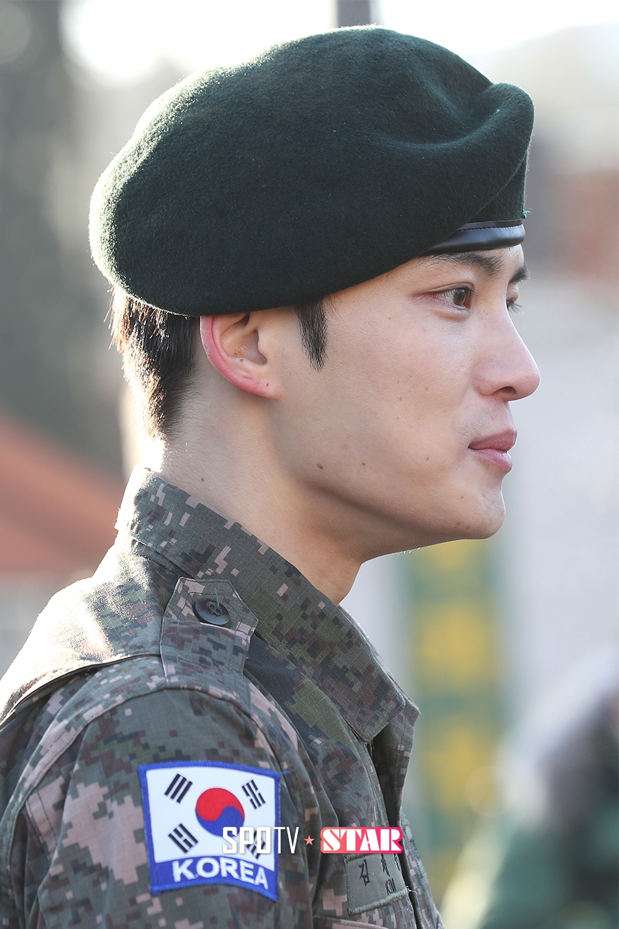[포토S] '전역' 김재중, 자랑스러운 대한의 아들