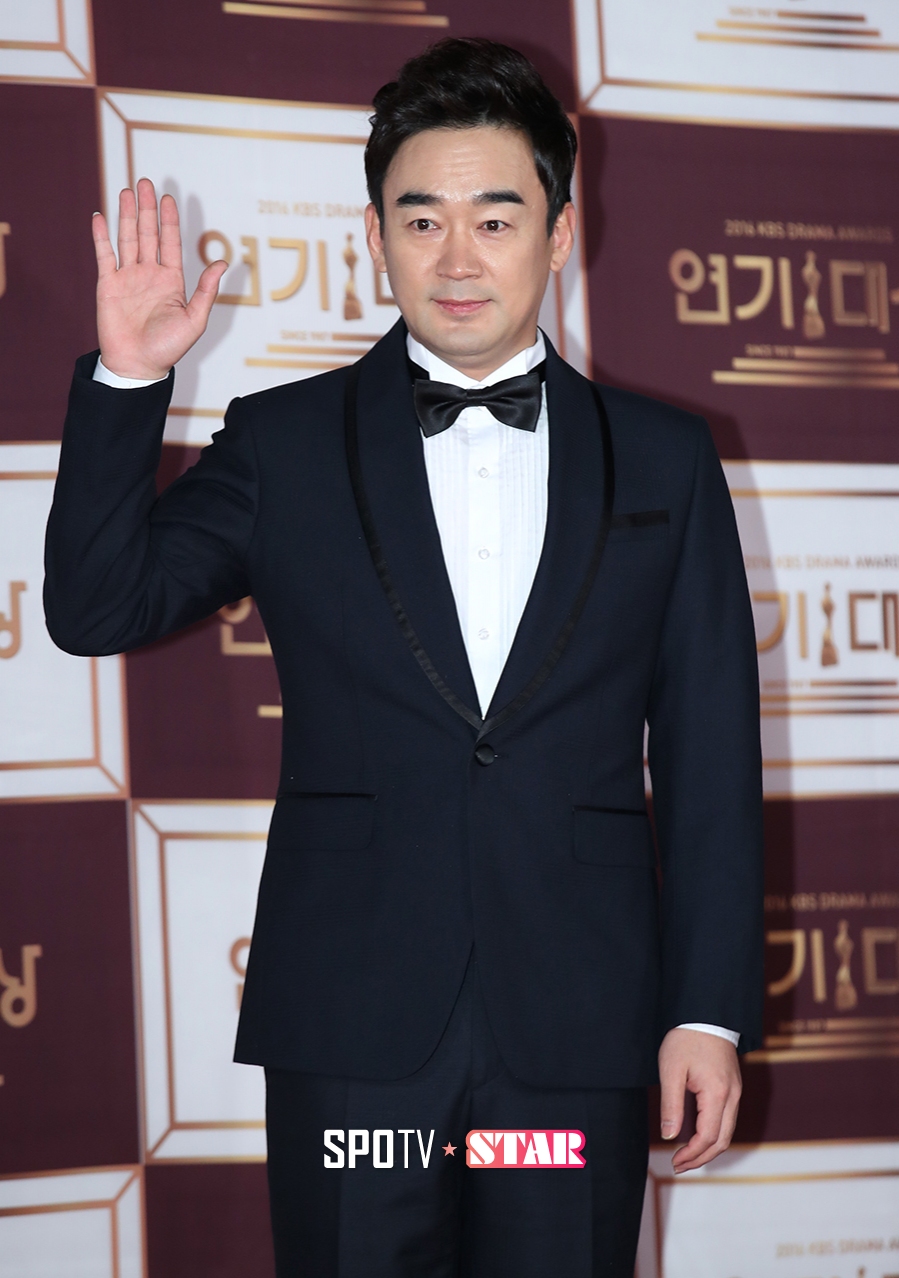 [포토S] 포토월에 오른 정희태(KBS 연기대상)