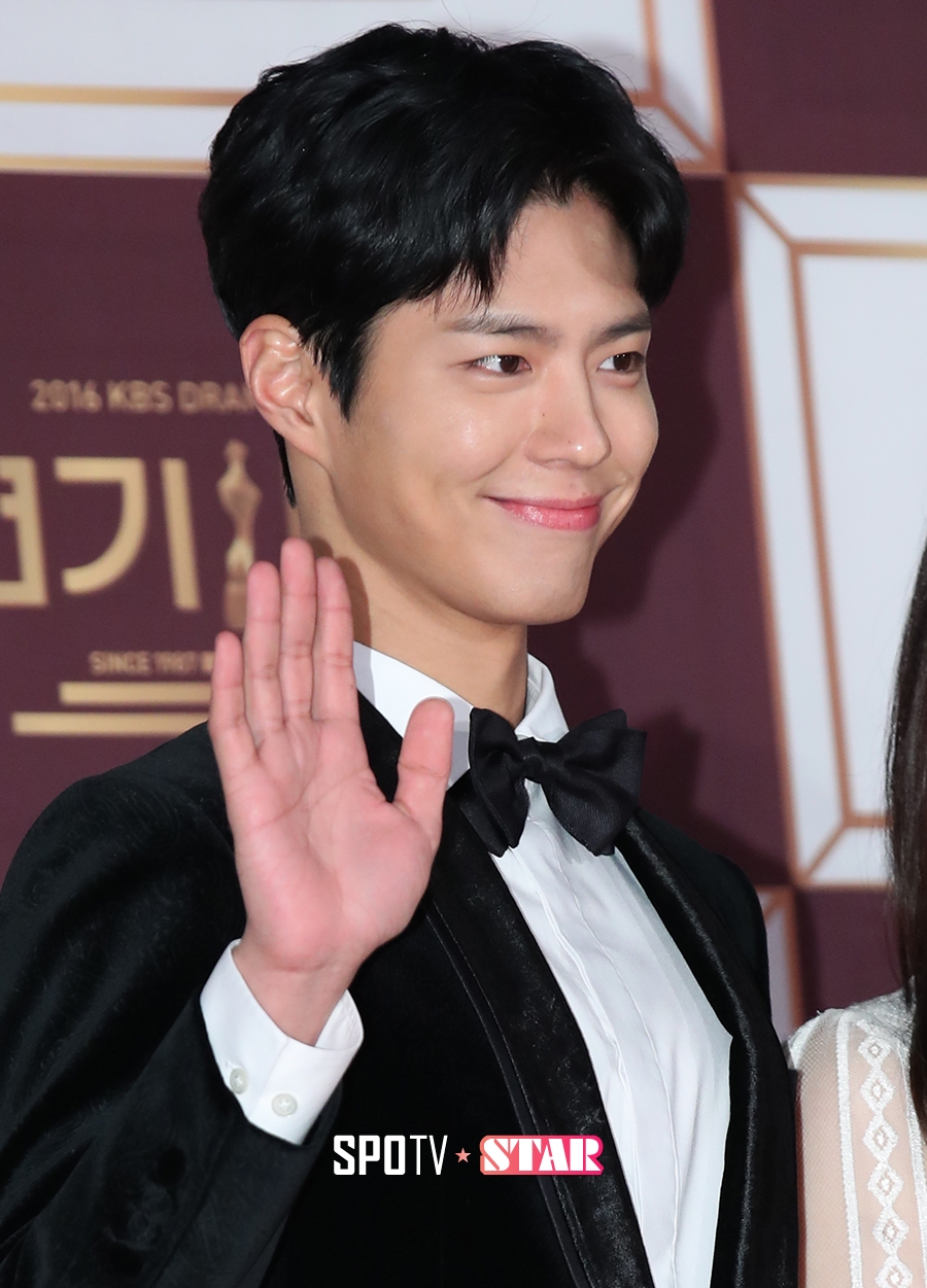[포토S] 박보검, '미소만으로 추위 녹인다'(KBS 연기대상)