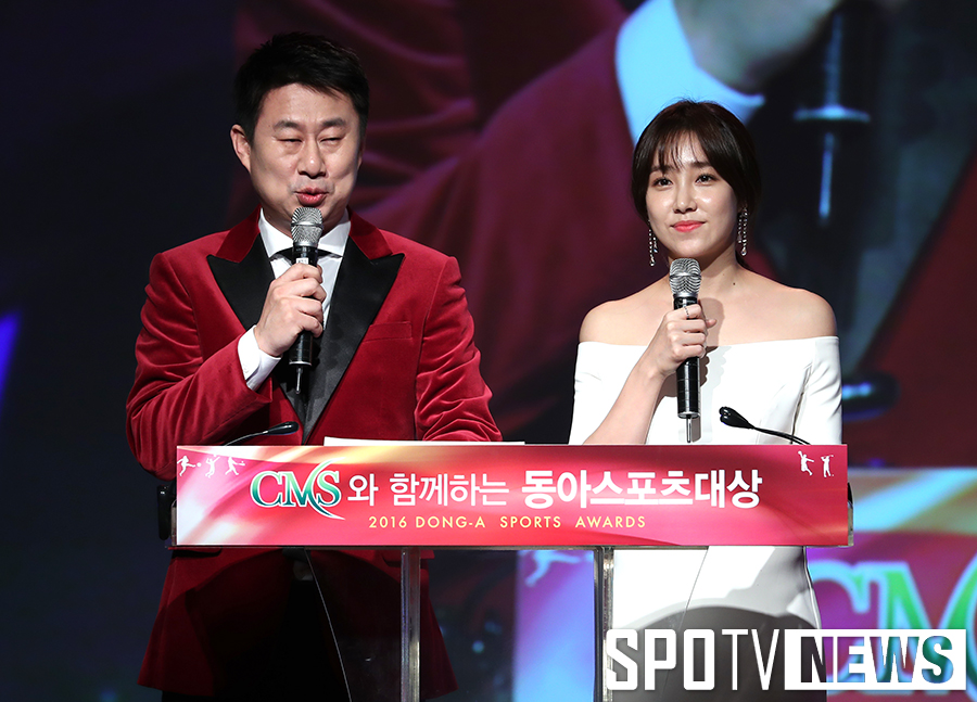 [포토S] 남희석-최희, 동아스포츠대상 시상식 MC