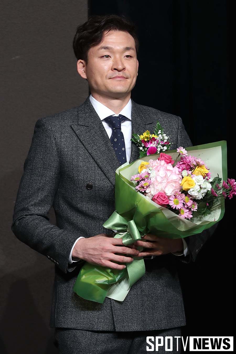 [포토S] 원종현, 대장암 극복하고 재기상 수상
