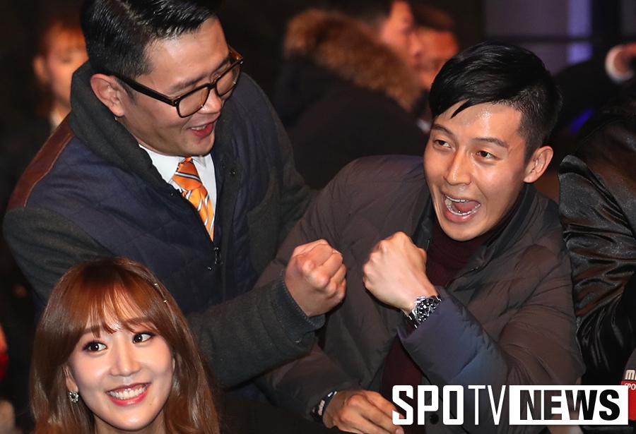 [포토S] 허경환, '의리 외치고 있는데~'
