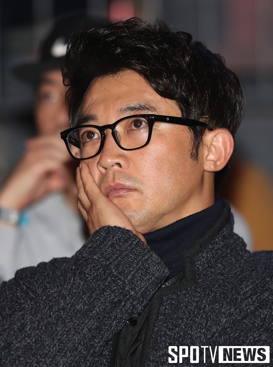 [포토S] 김보성 응원 온 배우 안재욱