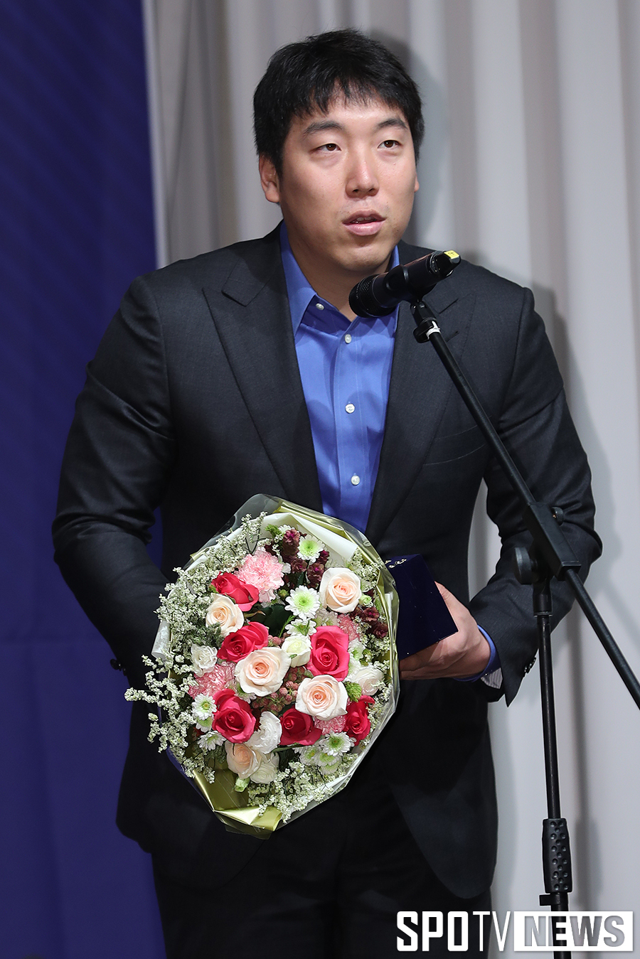 [포토S] 김현수, 일구상 특별공로상 수상