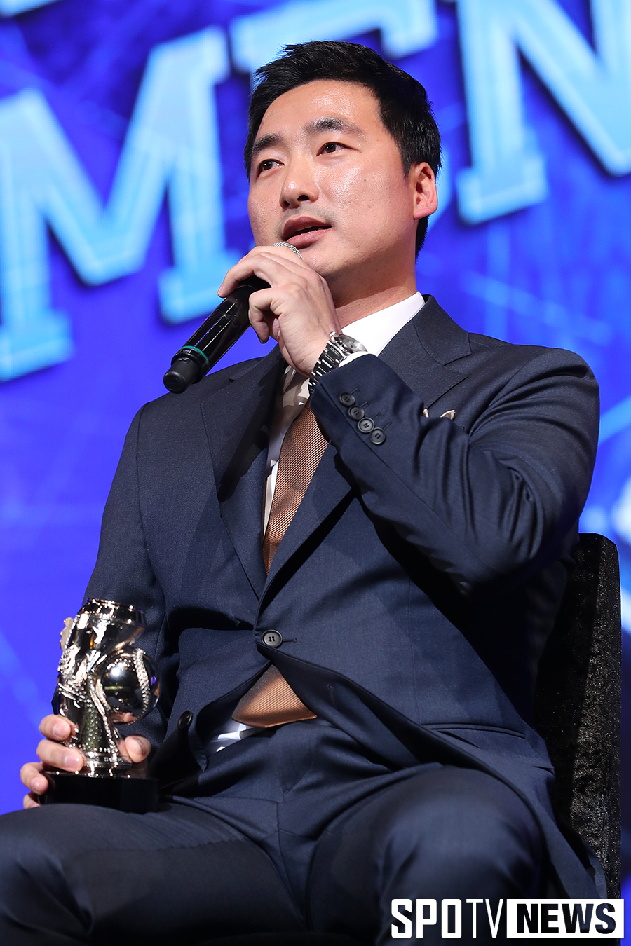 [포토S] 정재훈, "내년에는 꼭 함께하고 싶다"