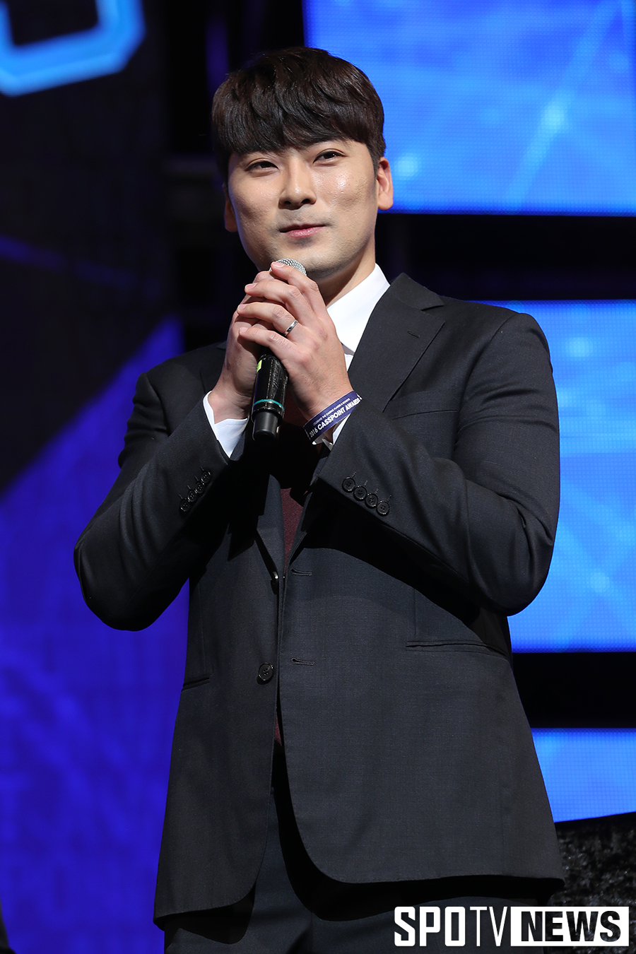 [포토S] 임창민, 예비 장모님께 수줍은 고백