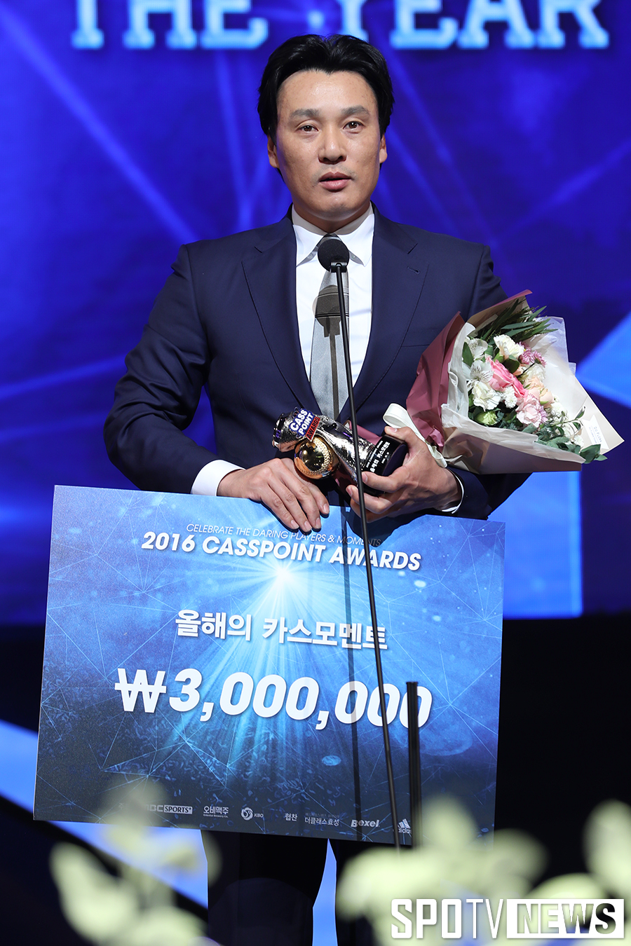 [포토S] 이승엽, 올해의 카스모먼트!