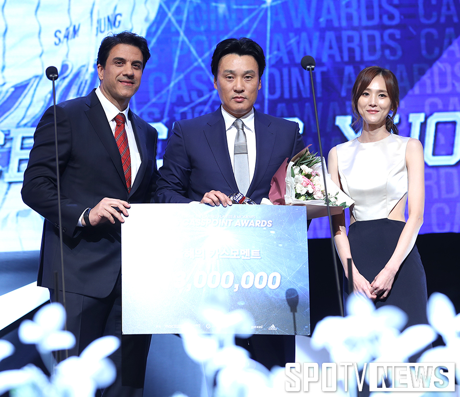 [포토S] 이승엽, 올해의 카스모먼트