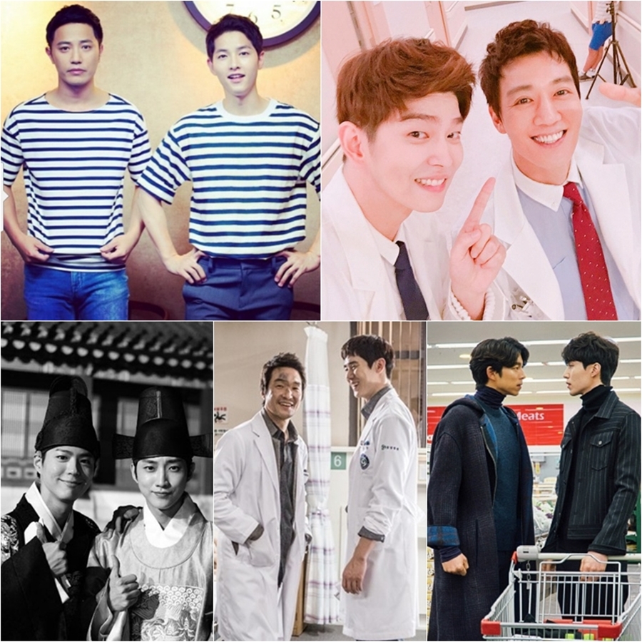 [S'LIST] 송중기-진구, 박보검-진영, 공유-이동욱...‘브로맨스 베스트5’