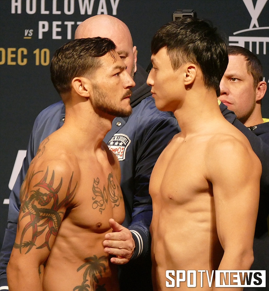 [UFC 랭킹] 최두호, 페더급 11위 유지…스완슨도 그대로 4위