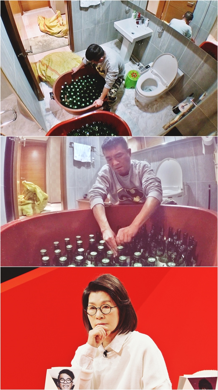 '미우새' 김건모母, 소주병 300개 공개한 아들 감싼 '고슴도치맘'