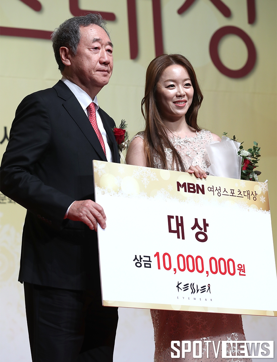 [포토S] 양궁 장혜진, MBN 여성스포츠대상 최고의 별!