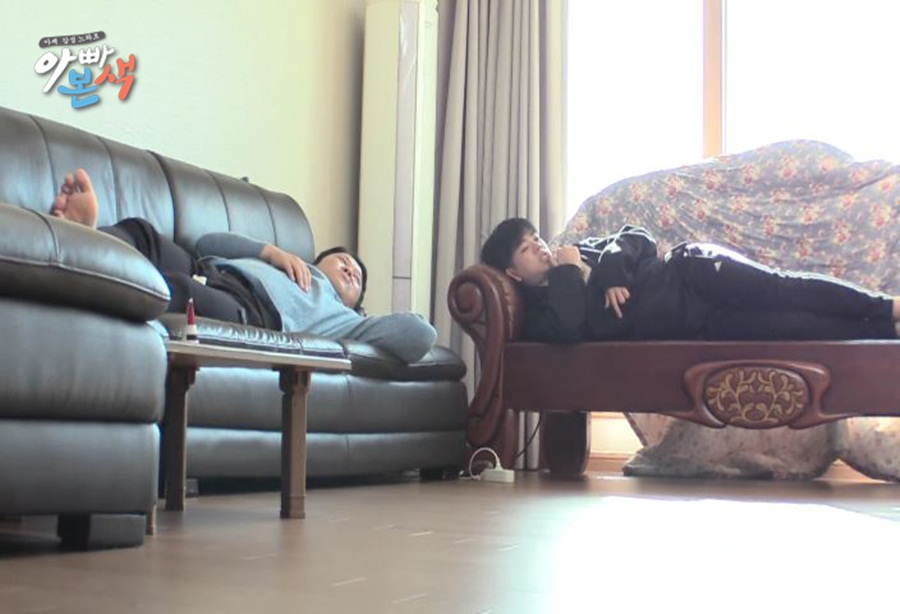 '아빠본색' 김구라-김동현, 집밥 찾아 삼만리…"외식 지쳐"