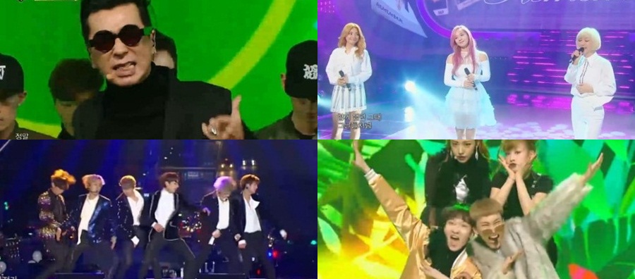 [MBC 가요대제전-종합] '레전드+트렌드' 4시간 달군 K팝 타임슬립