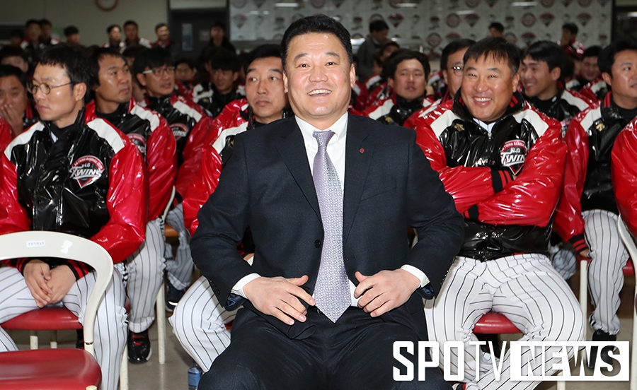 [포토S] 송구홍 단장, '희망찬 첫 시즌을 위해'
