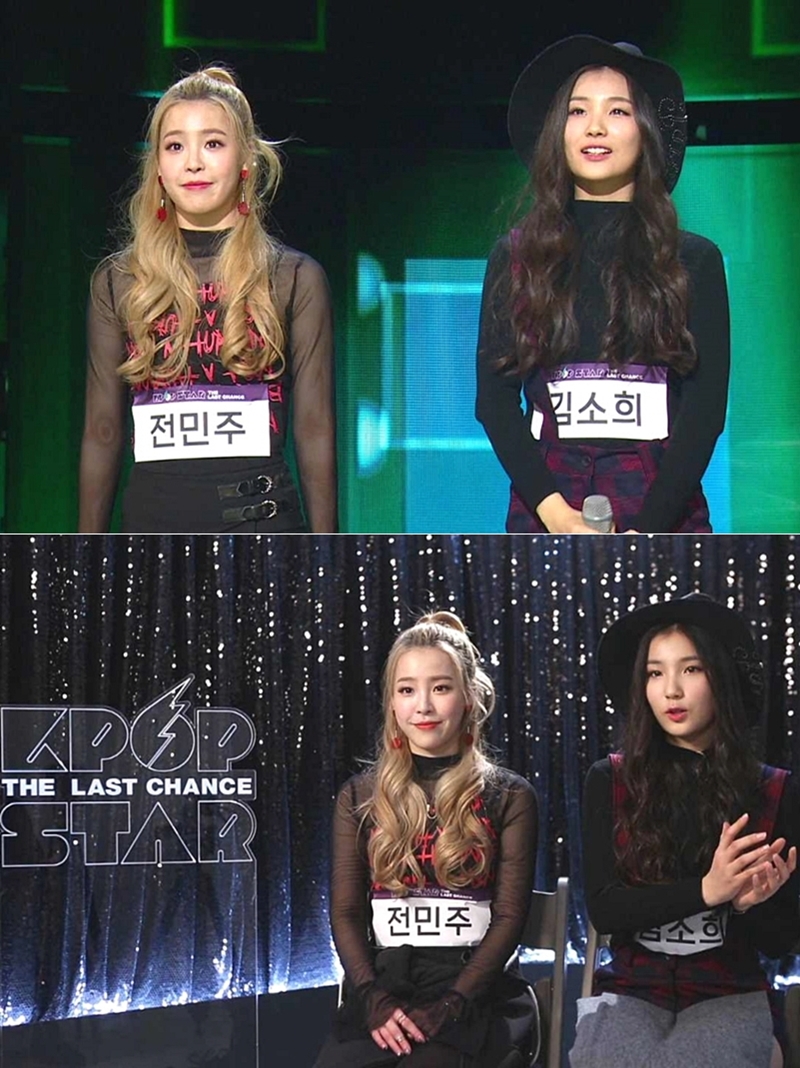 'K팝스타6' 전민주-김소희, 태티서 'Holler'로 팀 미션!