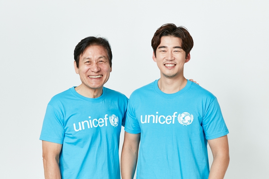 안성기-윤계상, 14일 '유니세프 블루라이팅 페스티벌'서 지구촌 어린이 실상 전한다