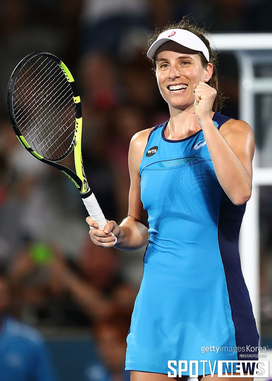 [WTA] 콘타, 라드반스카 꺾고 호주 오픈 전초전 우승