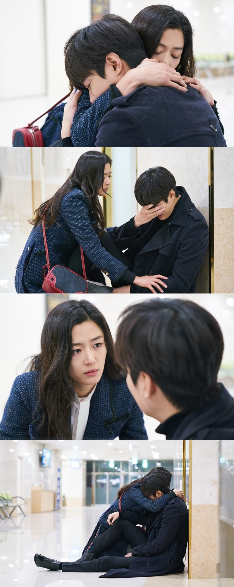 '푸른바다의전설' 전지현, 이민호에 위로의 포옹 '애틋'