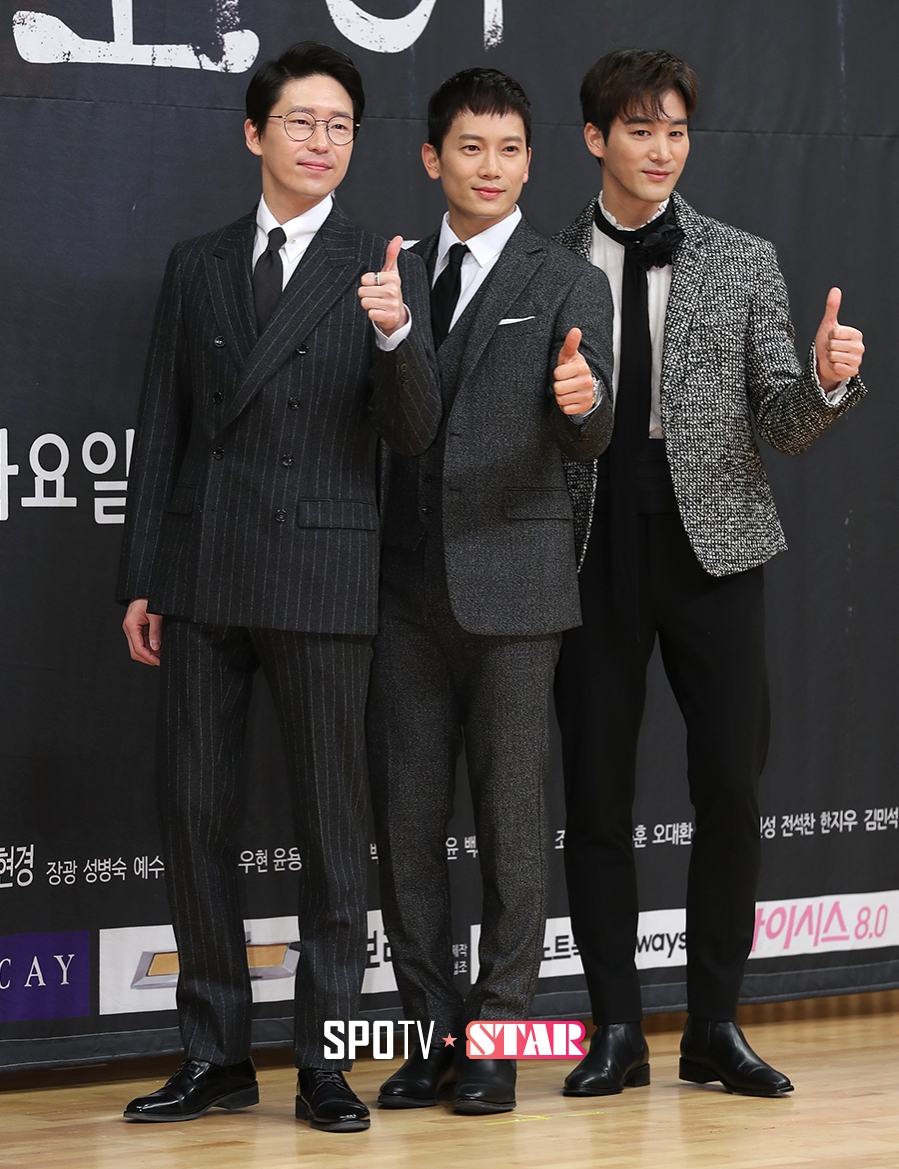 [포토S] 엄기준-지성-오창석, 엄지 척!