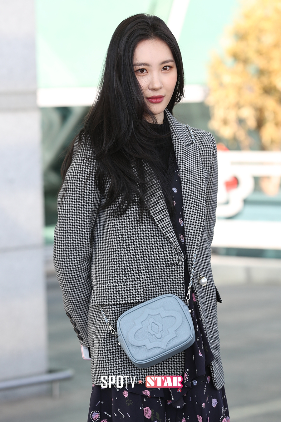 [포토S] 선미, 공항 밝히는 미모